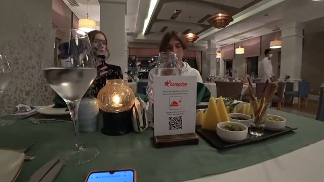 39 баксов за отличное настроение! Ужин в ресторане a'la carte отеля Grand Park Lara 5* Турция 2021 смотреть онлайн