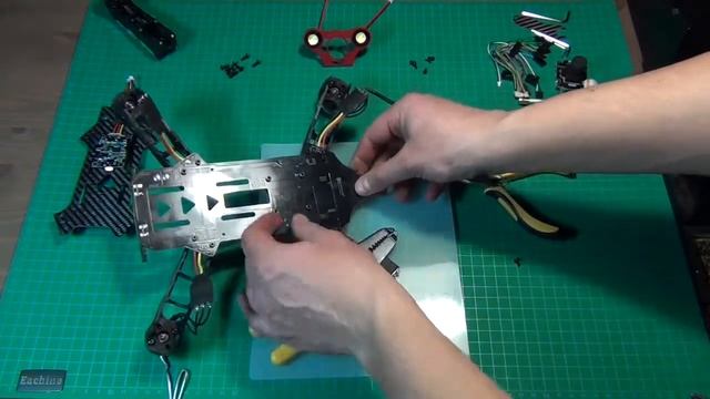 Eachine Racer 250 DIY KIT Naze32 (Подробная инструкция по сборке и настройке) смотреть онлайн