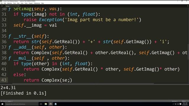 Operator Overloading in Python смотреть онлайн