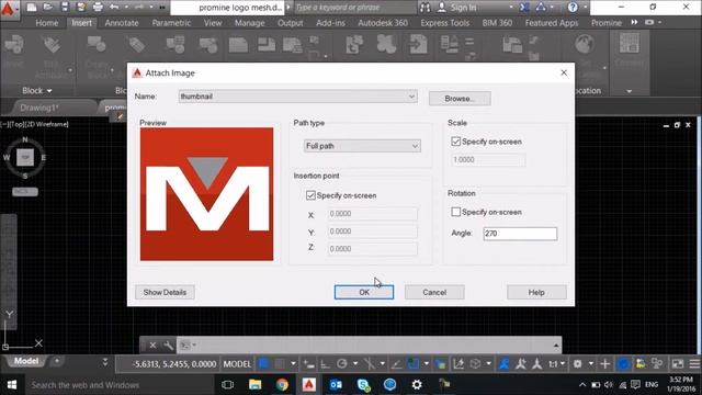 Promine AutoCAD Tips & Tricks: Insert JPEG into AutoCAD смотреть онлайн