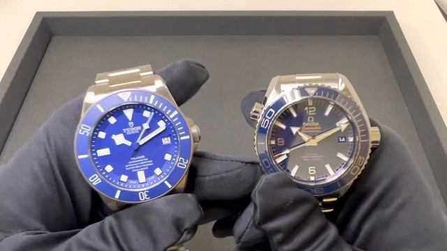 Tudor Pelagos Vs. Omega Planet Ocean
