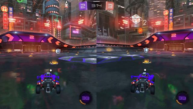 Rocket League Season Week 2 Game Play  SplitScreen