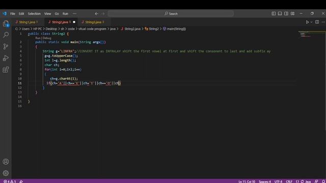 String based program explain part 1 in java смотреть онлайн