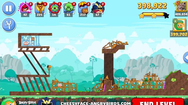 Angry Birds Friends Tournament 1173 Level 5 NO Power UP Walkthrough смотреть онлайн