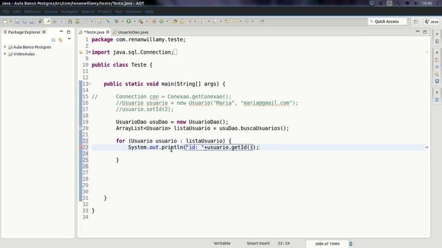 Java Banco de Dados Postgres 05 смотреть онлайн