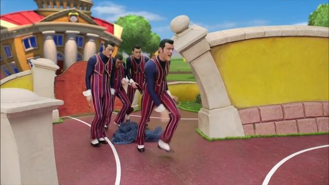 We Are Number One but every "one" is replaced with custom LEGO LazyTown minifigures смотреть онлайн