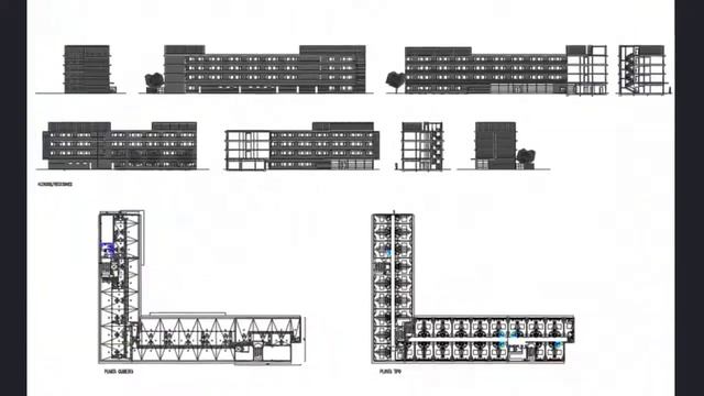 2D Hotel and Resort drawings and plan Detail | Cadbull | Autocad | Architecture смотреть онлайн
