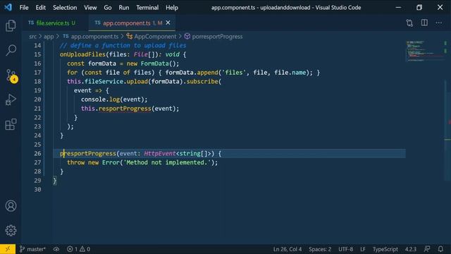 Upload and Download Files with Progress | Spring Boot and Angular смотреть онлайн