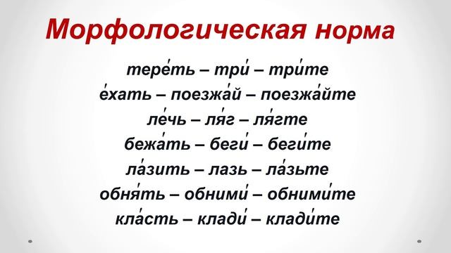 Тема 9. Глагол и глагольные формы. Морфологическая норма смотреть онлайн