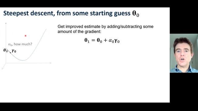 Steepest descent least-squares optimisation - derivation explained (watch before conjugate gradient смотреть онлайн