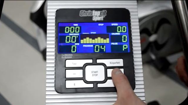 Обзор эллиптического тренажера Christopeit Sport CX6 смотреть онлайн