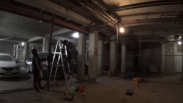 Делаем перегородки в подземном гараже смотреть онлайн