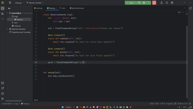 Discord Bot mit Python programmieren | Part 19: Command Groups | Pycord Tutorial Deutsch смотреть онлайн