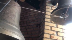 Первый звон обновленной колокольни Дмитриевского  монастыря. 26.09.2021