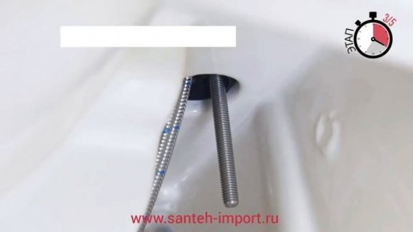 Быстрый монтаж смесителей от Jacob delafon