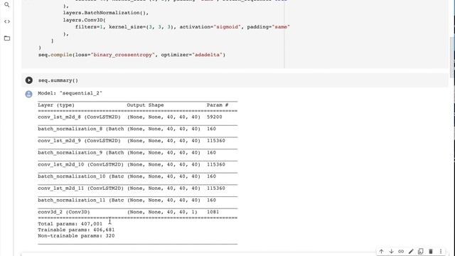 Next-frame Prediction With Conv-LSTM - Keras Code Examples