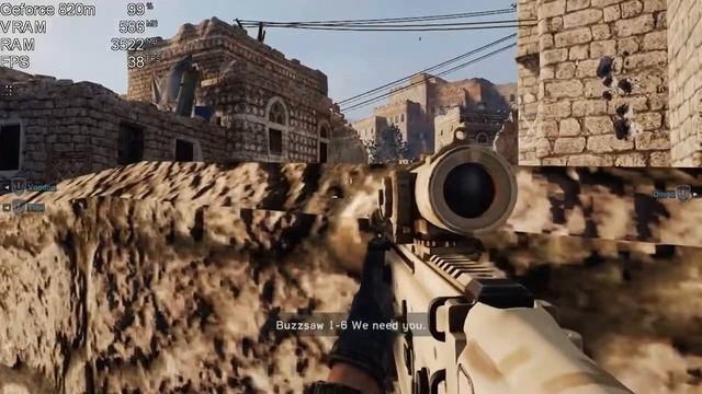 Medal Of Honor - Warfighter (Core I3 4005u & Geforce 820m)