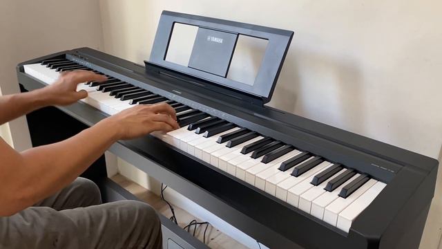Yamaha P48 digital piano смотреть онлайн