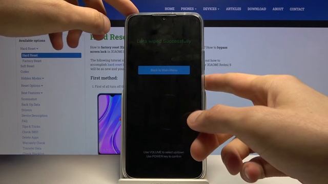Hard Reset XIAOMI Redmi 9 – Bypass Screen Lock / Factory Reset смотреть онлайн