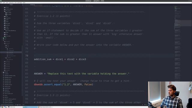 python genomgång kmom02 med Andreas смотреть онлайн
