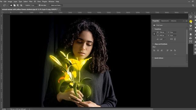 Glow Effect in Photoshop - Photoshop Tutorial | Glowing Effect смотреть онлайн