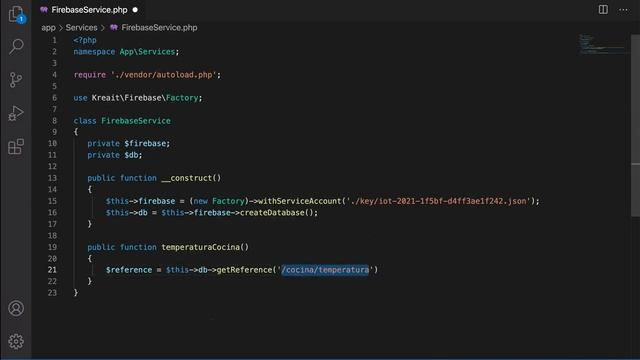 03 02 Conectar Laravel a Firebase RealTime смотреть онлайн