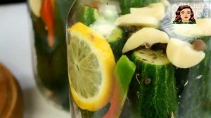 Маринованные огурцы с лимоном, без уксуса и стерилизации