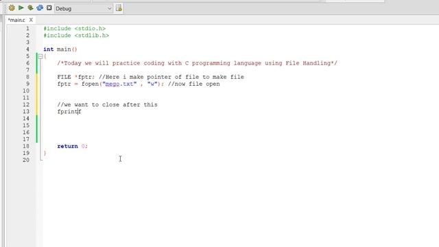 C Files Practice coding смотреть онлайн