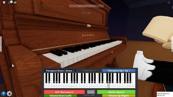 Roblox Piano (Death Note - L's Theme)