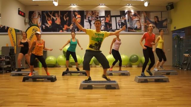 ZUMBA STEP From ZIN 50 - Donde Estes Llegare ( Reggaeton )