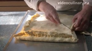 Как приготовить рыбный пирог из слоеного теста