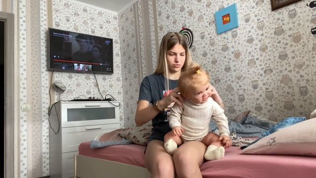 Vlog Собираю реборна Адельку в садик