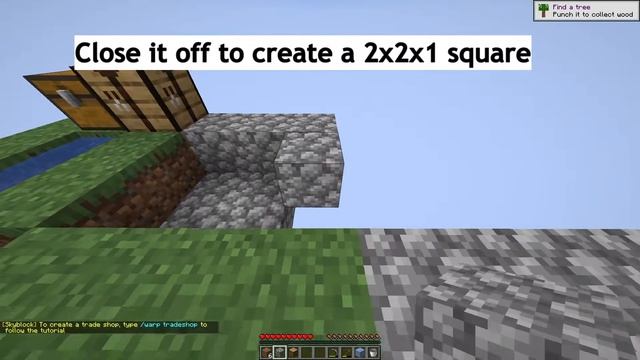 How To Make An Infinite Water Source In Minecraft Skyblock