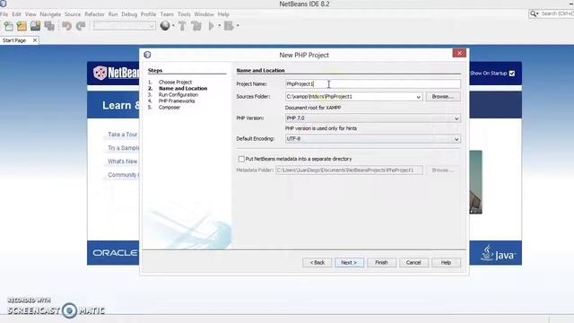 Getting Started With Netbeans, XAMPP and My First PHP Message смотреть онлайн