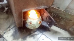 простейшая горелка на отработке за 5 минут