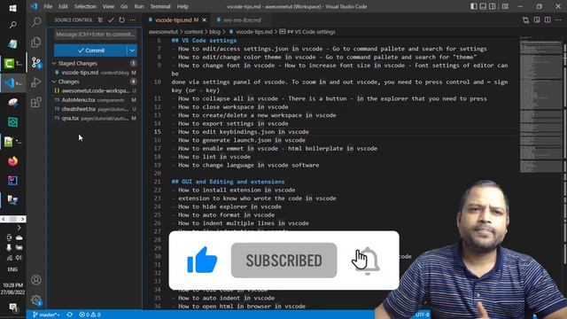 How to stage changes in git in vscode смотреть онлайн