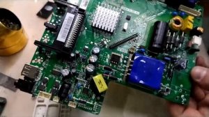 Ремонт ЖК ТВ DEXP 39H7000E Замена мэйна и доработка