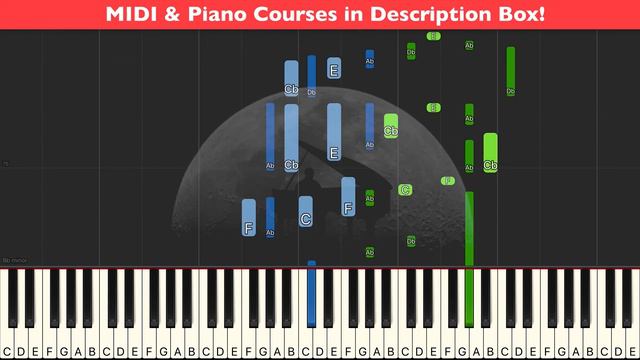 Clair de Lune Claude Debussy Piano Tutorial Original смотреть онлайн