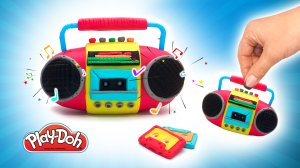 Как слепить Бумбокс / Лепка и Поделки / Play-Doh, Тесто, Пластилин Плей-До ?