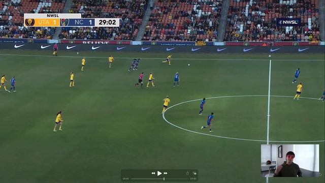 NWSL Film Study - North Carolina Courage Vs Utah Royals - 2024 Week Two