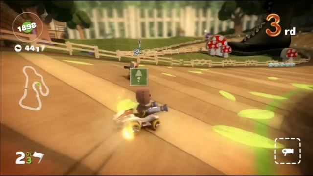 LittleBigPlanet Karting - PS3 Gameplay