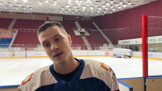 №94 Родионов Дмитрий "Челябинский Цинковый Завод" Послематчевое интервью от (21.12.2023) смотреть онлайн
