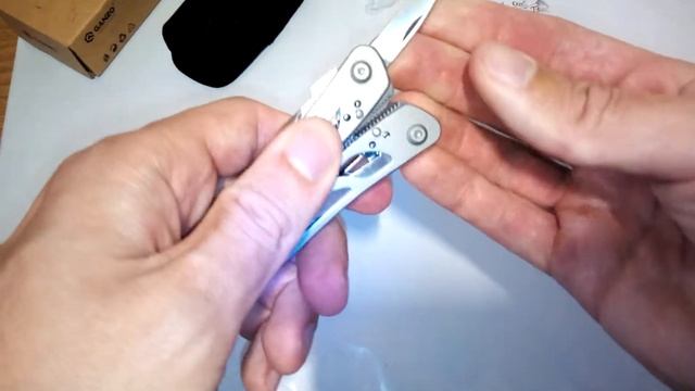 Ganzo G104 S Складные мини плоскогубцы мультитул 9 в 1 с чехлом Серебряный Gearbest.com смотреть онлайн