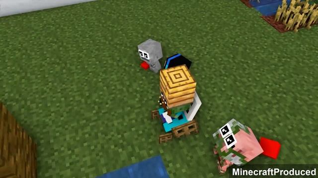Monster School : Baby Zombie Can't Walk - Sad Story - Minecraft Animation смотреть онлайн