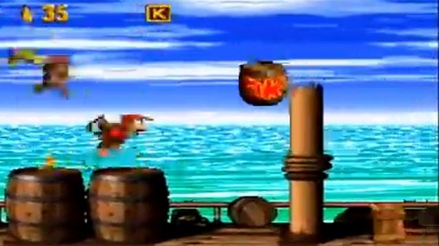 Donkey Kong Country 2: Diddy's Kong Quest - All of the Kremkoins in One Level смотреть онлайн