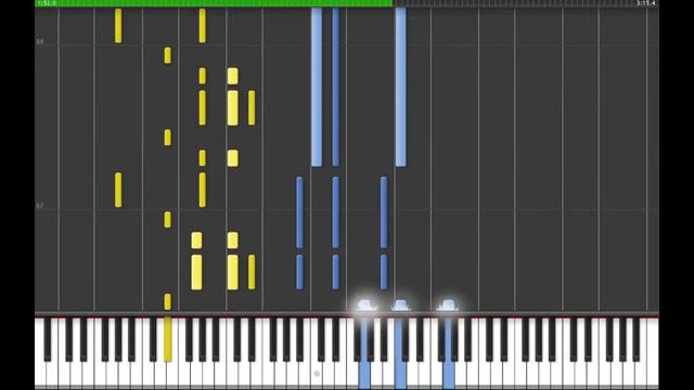 Imagine Dragons - Round and Round (Synthesia) смотреть онлайн