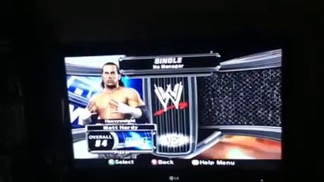 WWE Smackdown Vs. Raw 2007 Character Select Screen смотреть онлайн