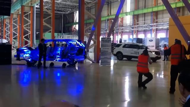 Презентация Форд Эксплорер Спорт на заводе в Елабуге смотреть онлайн