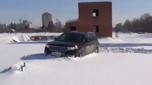 Хайлендер по снегу часть 2