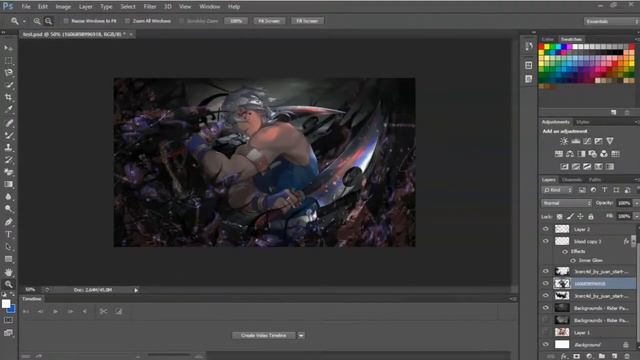 Made Uzui Tengen GFX (Demon Slayer | PS CS6 | Timelapse/Tutorial Video) 2022 смотреть онлайн